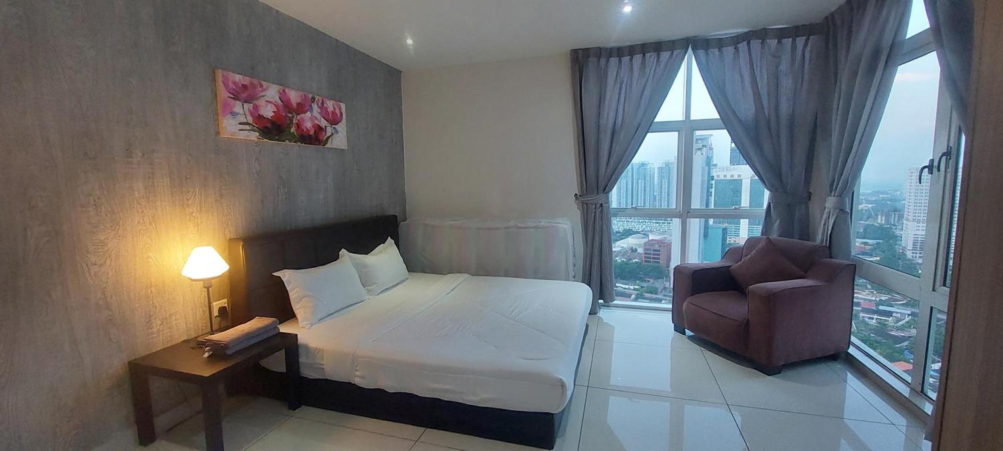 JB CITY D’esplanade apartment  Johor Bahru Pokoj fotografie